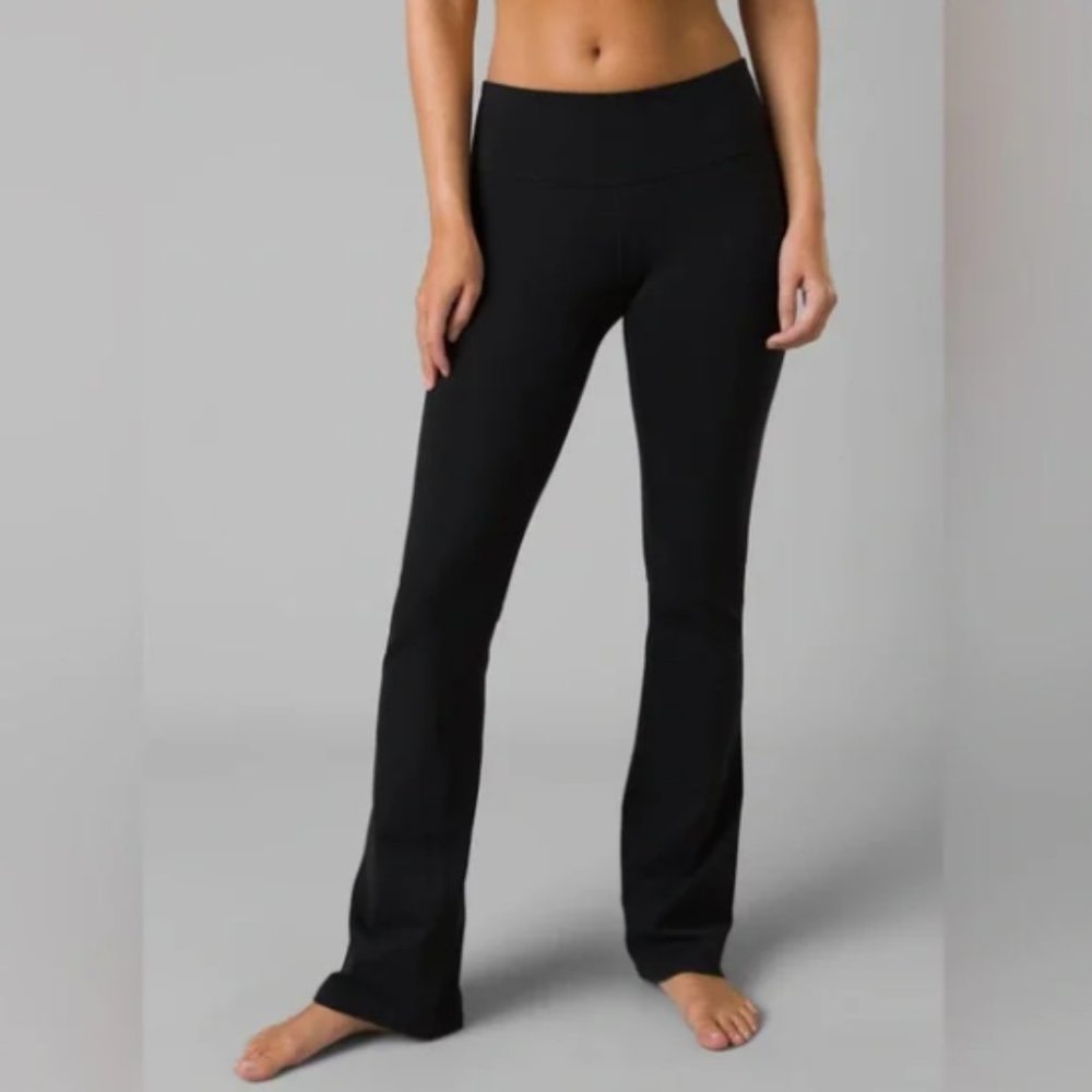Prana Chakara Black Flare Leggings XS